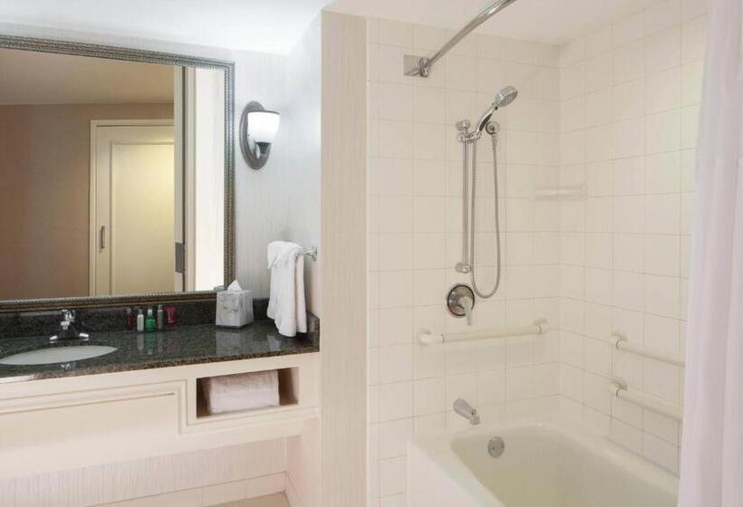 Номер Deluxe Адаптированный для Инвалидов, Houston Marriott Sugar Land