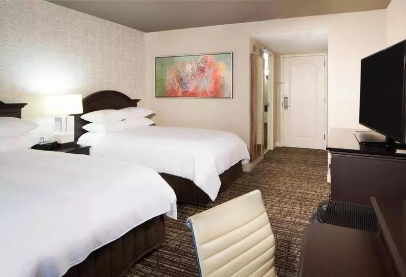 ２ダブルベッドのスタンダードルーム, Houston Marriott Sugar Land