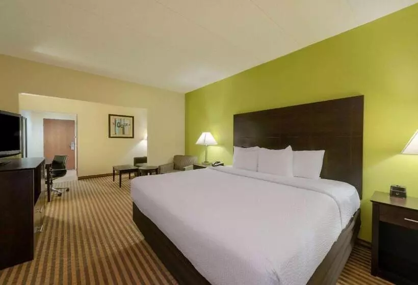 キングサイズベッドのスーペリアルーム, La Quinta Inn & Suites By Wyndham Columbus   Grove City