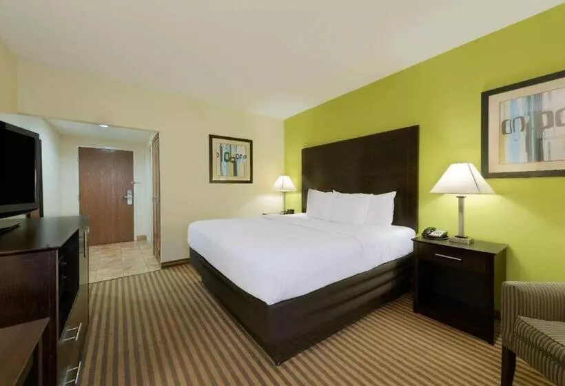 キングサイズベッドのスーペリアルーム, La Quinta Inn & Suites By Wyndham Columbus   Grove City