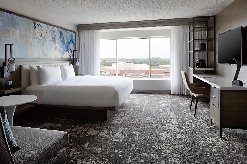 스탠다드 룸 킹사이즈 침대, Marriott Dallas Las Colinas