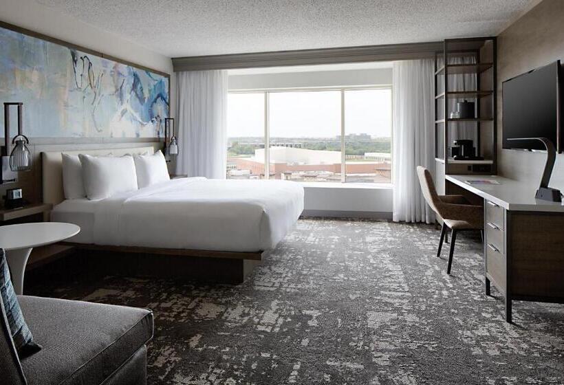 스탠다드 룸 킹사이즈 침대, Marriott Dallas Las Colinas