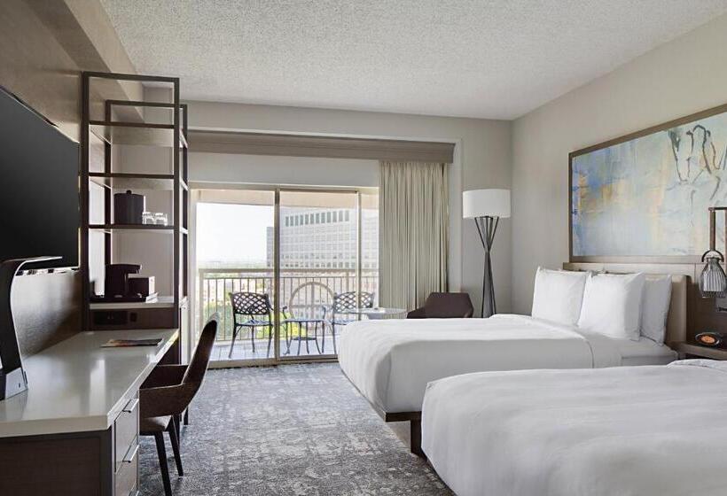스탠다드 룸 호수 전망, Marriott Dallas Las Colinas
