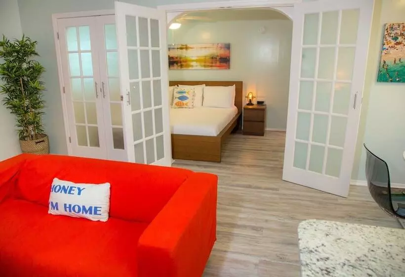 キングサイズベッドのスイートルーム, St. Pete Beach Suites