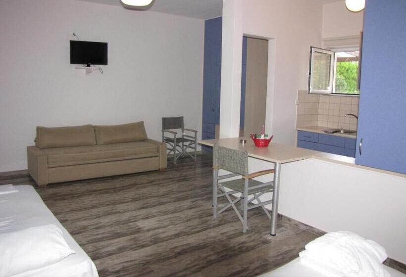 标准房带园景, Karystos Mare Apartments
