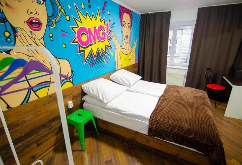 غرفة قياسية, Pop Art Hostel Rynok Sq