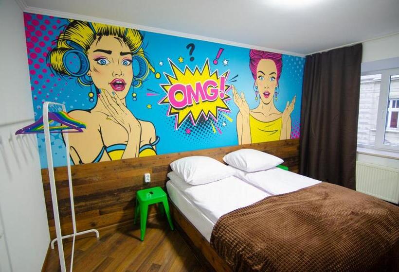 غرفة قياسية, Pop Art Hostel Rynok Sq