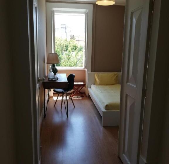 غرفة قياسية فردية حمام مشترك, Menina Da Ria Guest House