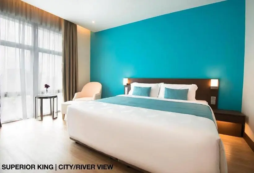 اتاق سوپریور با چشم‌انداز شهر, Astana Wing  Riverside Majestic