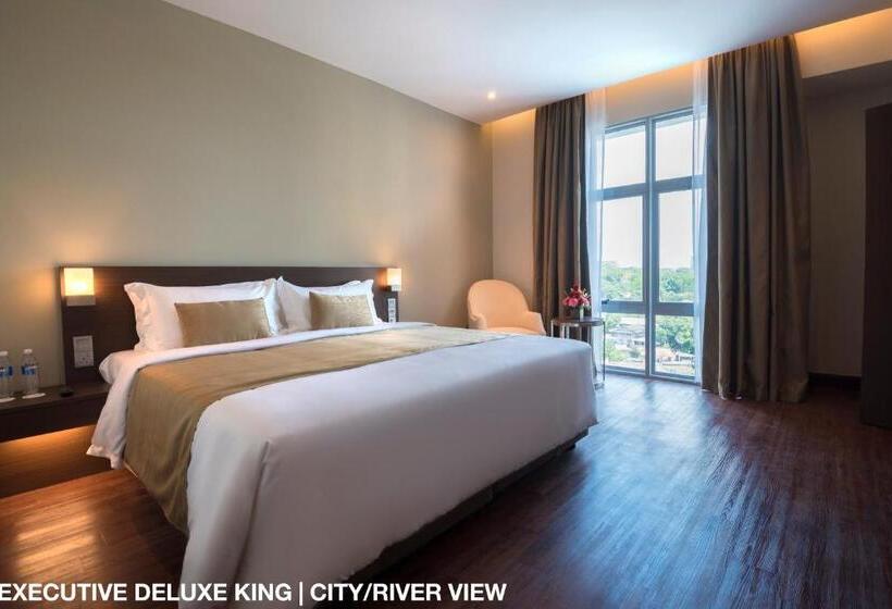 キングサイズベッドのエクゼクティブルーム, Astana Wing Riverside Majestic
