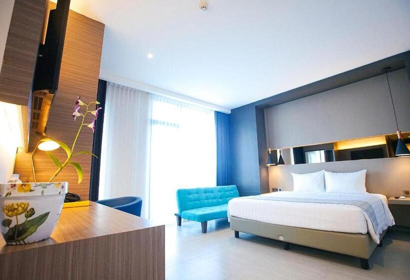 غرفة قياسية مزوَّدة بشُرفة, Bw Inn Belitung