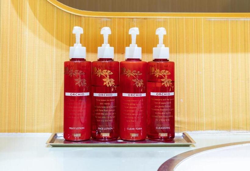 חדר דחוקס עם מיטת קינג, ホテル ブランチャペルクリスマス 四日市