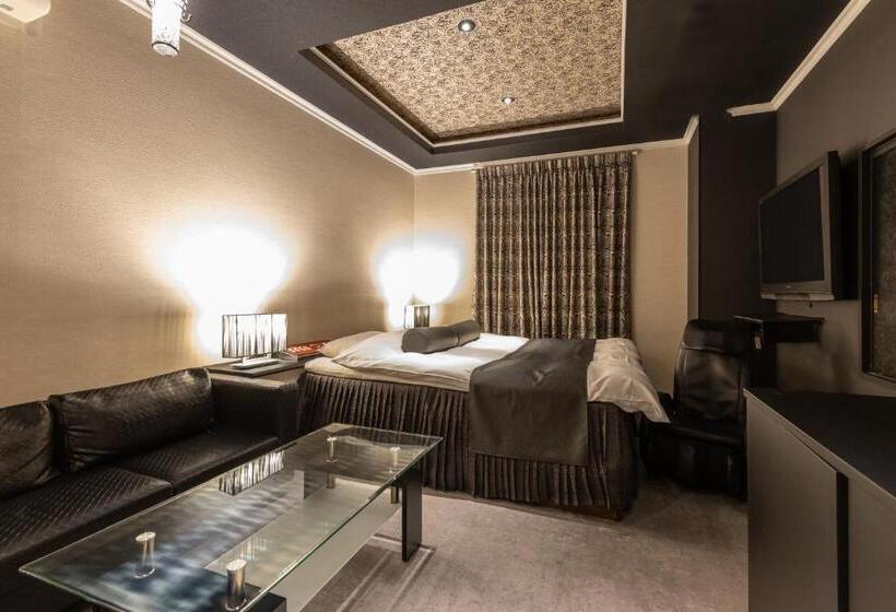 חדר דחוקס עם מיטת קינג, ホテル ブランチャペルクリスマス 四日市