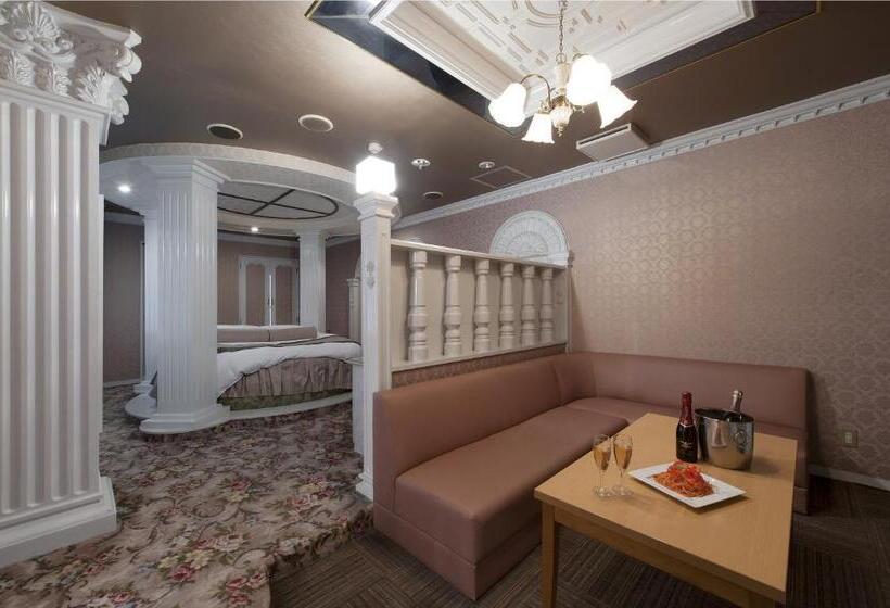 חדר דחוקס עם מיטת קינג, ホテル ブランチャペルクリスマス 四日市