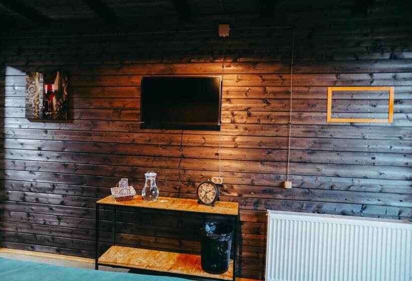 اتاق استاندارد با تخت بزرگ, Wooden Hotel Kazbegi
