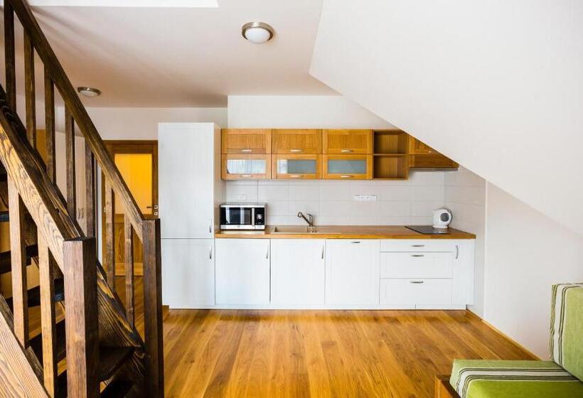 带1个卧室的带阳台的公寓, Penzion U Barana