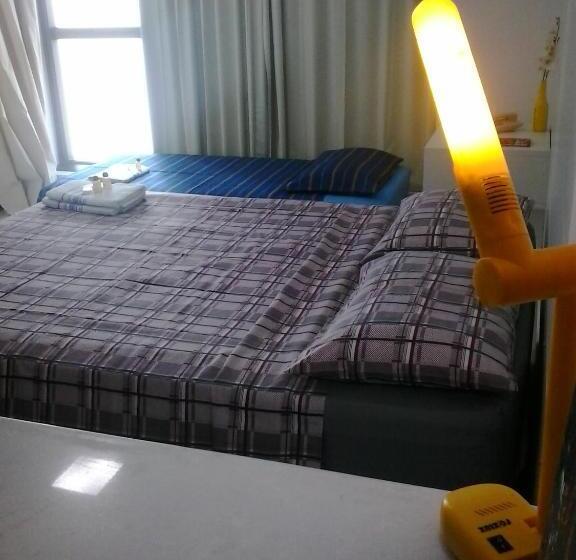 إستوديو ديلوكس, Flat Bv No Aparthotel Beach Class Executive   Apto 507   Na Beira Mar Do Recife