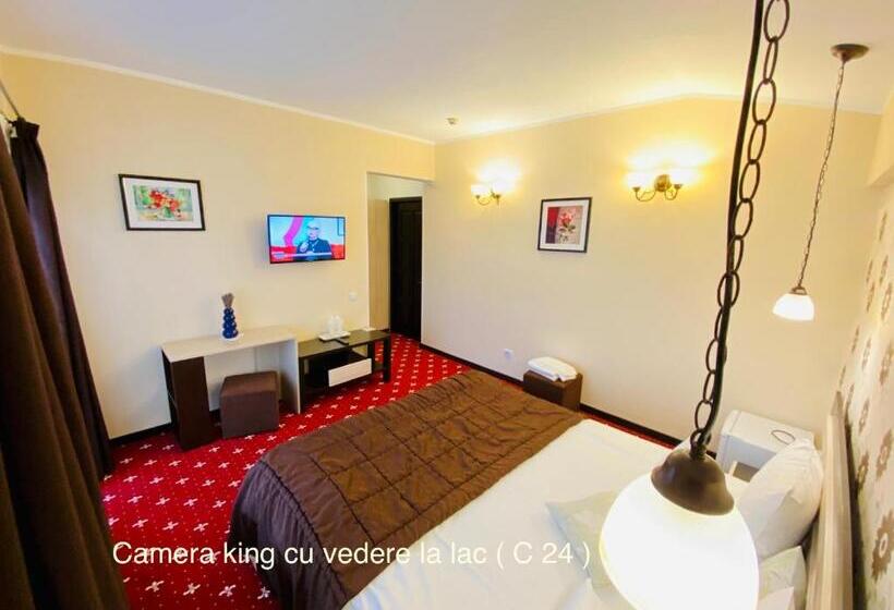 キングサイズベッドのスタンダードルーム, Pensiunea Camena