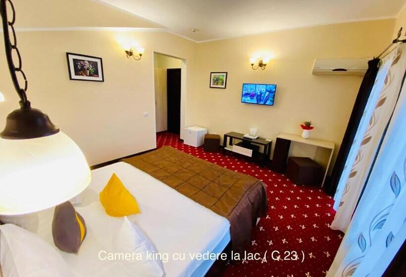 キングサイズベッドのスタンダードルーム, Pensiunea Camena
