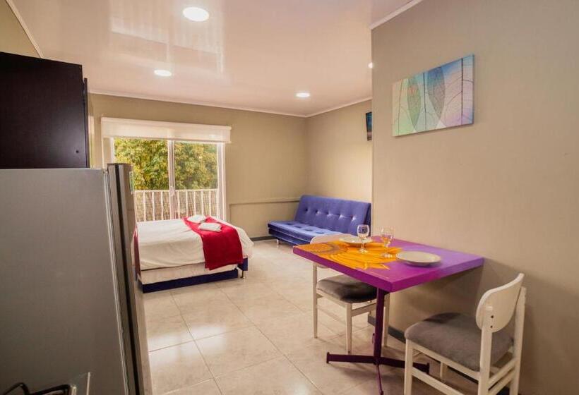 إستديو قياسى مزود بشرفة, Apartasuites & Hotel Bogota Teusaquillo