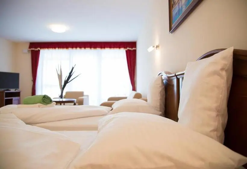 اتاق خانوادگی با چشمانداز باغ, Luxury Hotel Siófok