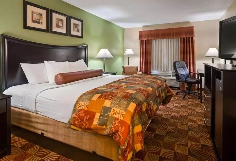 キングサイズベッドのスタンダードルーム, Best Western Canal Winchester Inn Columbus South East