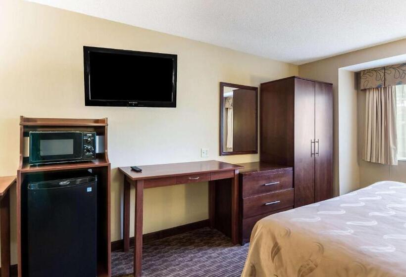מיטת קינג בסוויטה, Quality Inn Chester South Richmond