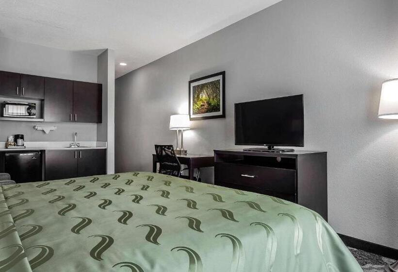 Люкс Кровать Кинг, Quality Suites Pineville  Charlotte
