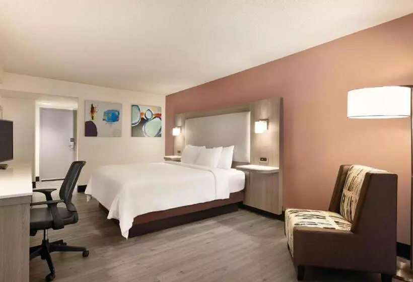 キングサイズベッドのスタンダードルーム, Radisson Hotel Lenexa Overland Park