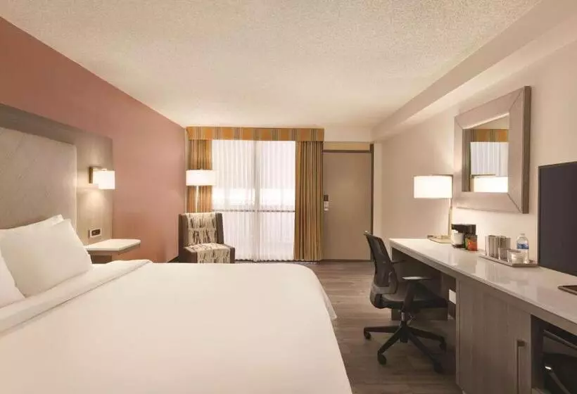 キングサイズベッドのスタンダードルーム, Radisson Hotel Lenexa Overland Park