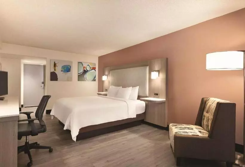 キングサイズベッドのスタンダードルーム, Radisson Hotel Lenexa Overland Park