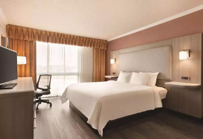 キングサイズベッドのスタンダードルーム, Radisson Hotel Lenexa Overland Park