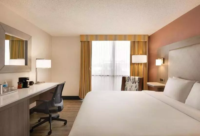 キングサイズベッドのスタンダードルーム, Radisson Hotel Lenexa Overland Park