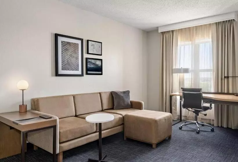 キングサイドベッドのスタンダードワンルーム, Residence Inn By Marriott Chicago Naperville/warrenville
