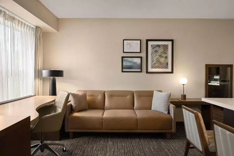 キングサイドベッドのスタンダードワンルーム, Residence Inn Scranton