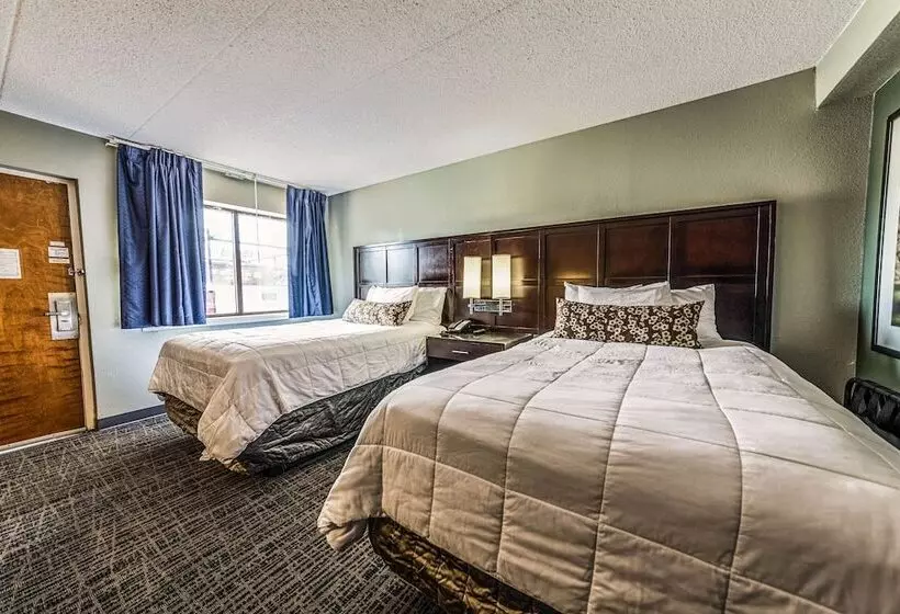 ２ダブルベッドのスタンダードルーム, Knights Inn Montgomeryville