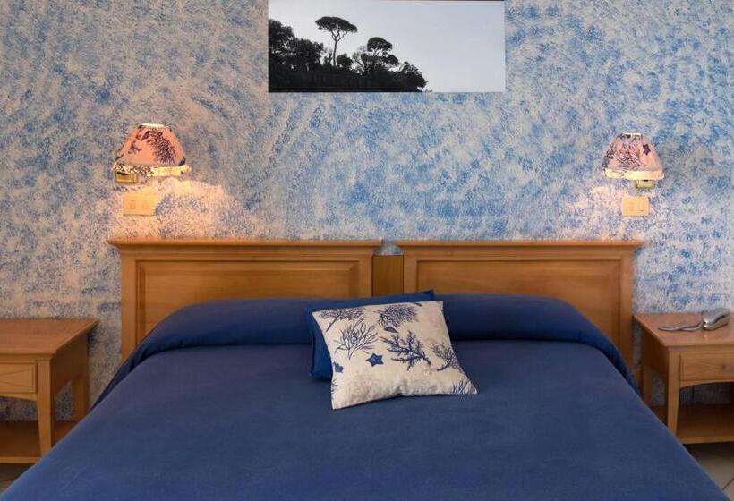 חדר סטנדרט נוף לים עם מרפסת, B&b L'approdo