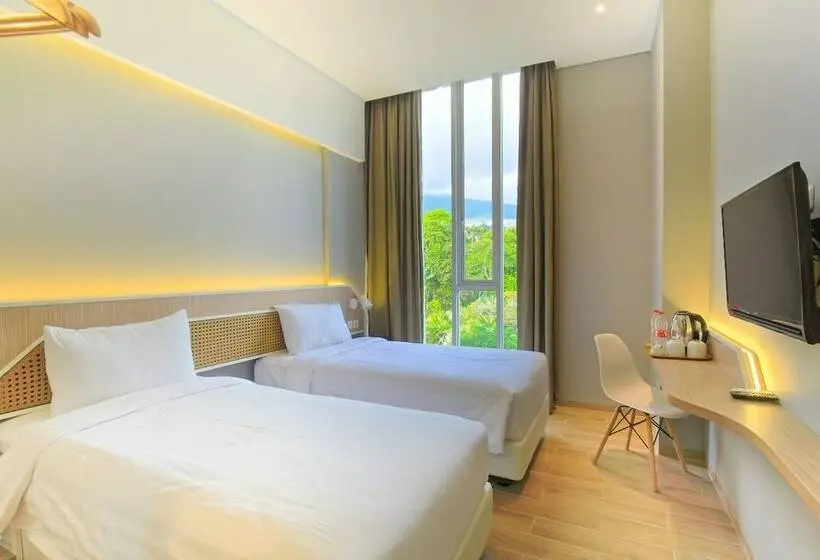 Deluxe Kamer, Facade Hotel By Azana