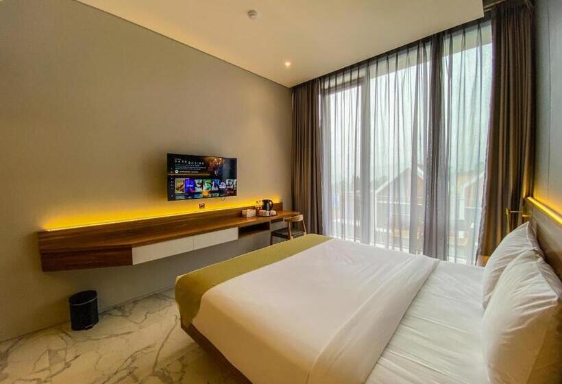 חדר סטנדרט עם מרפסת, Facade Hotel By Azana