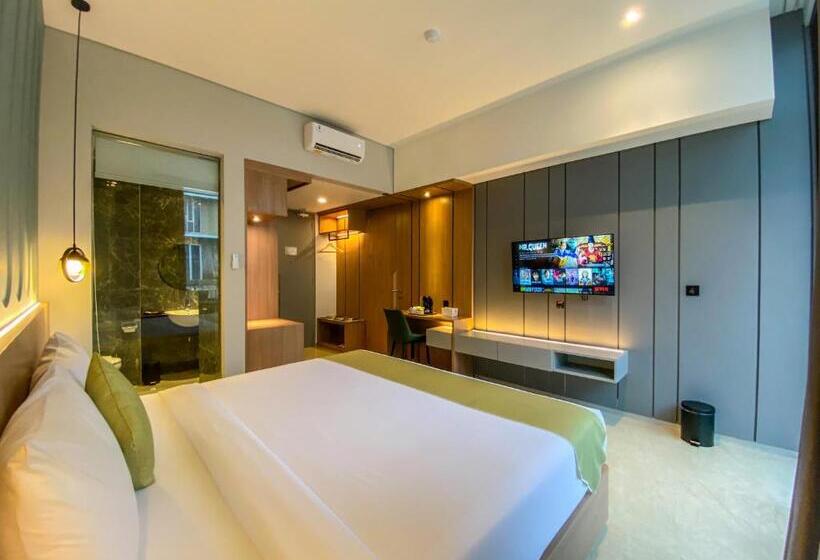 חדר סטנדרט עם מרפסת, Facade Hotel By Azana