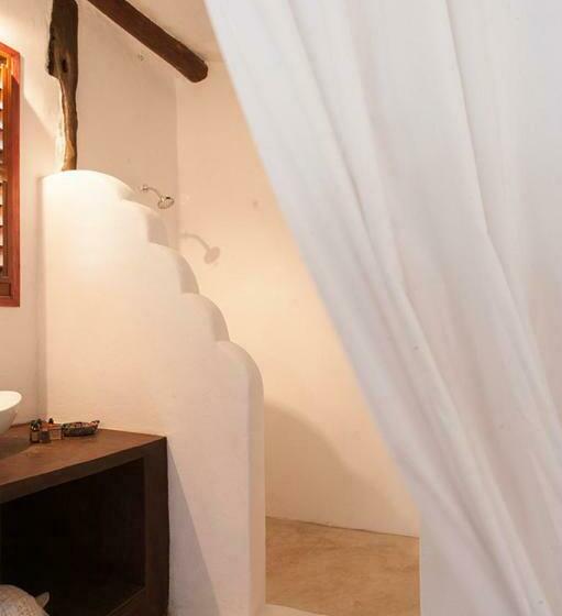 带大床的套房, Palapas Del Sol