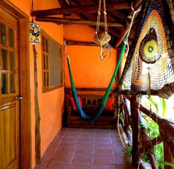 带大床的套房, Palapas Del Sol