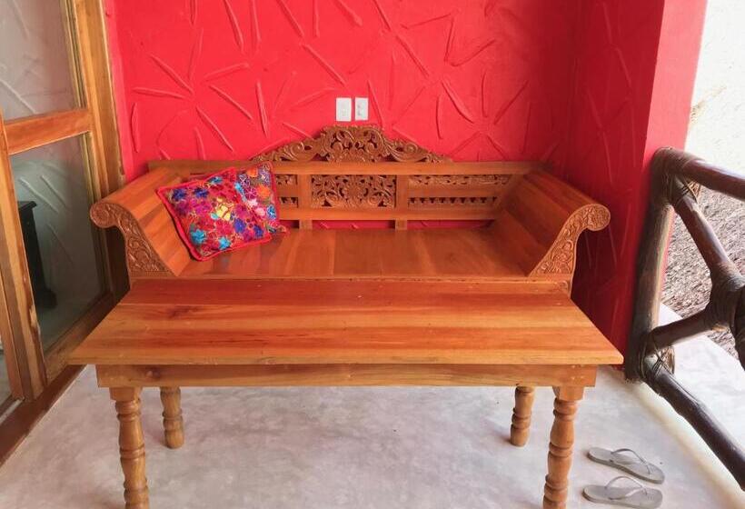 带大床的套房, Palapas Del Sol