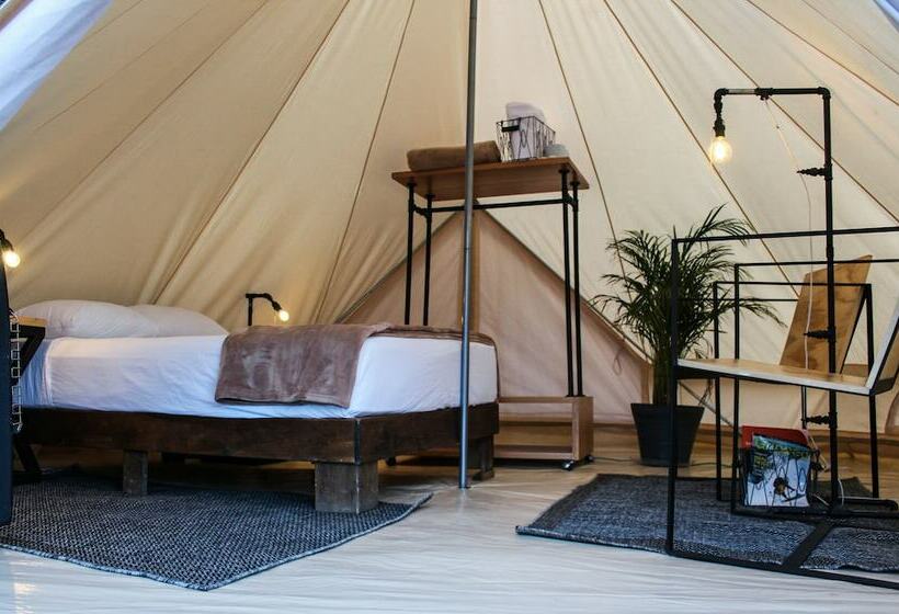 كوخ ديلوكس, La Posada En El Potrero Chico