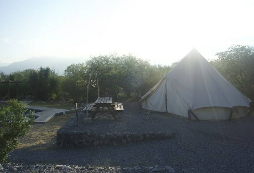 كوخ ديلوكس, La Posada En El Potrero Chico