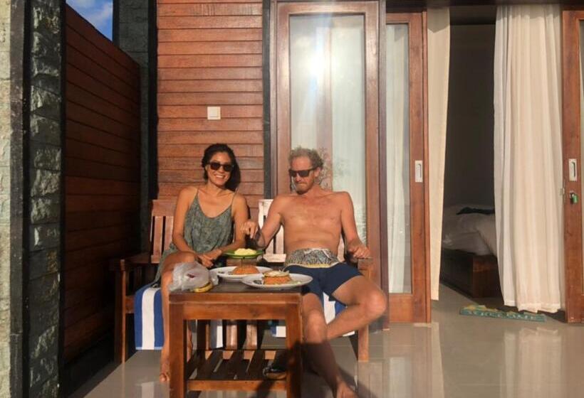 디럭스 테라스 룸 바다 전망, Juan Beach Bungalow