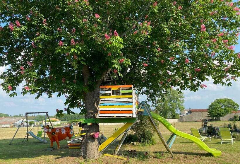 חדר סטנדרט עם מיטת קווין, Le Relais De La Chouette