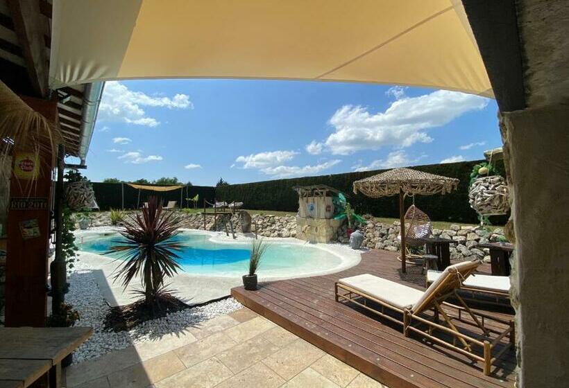 חדר סטנדרט עם מיטת קווין, Le Relais De La Chouette