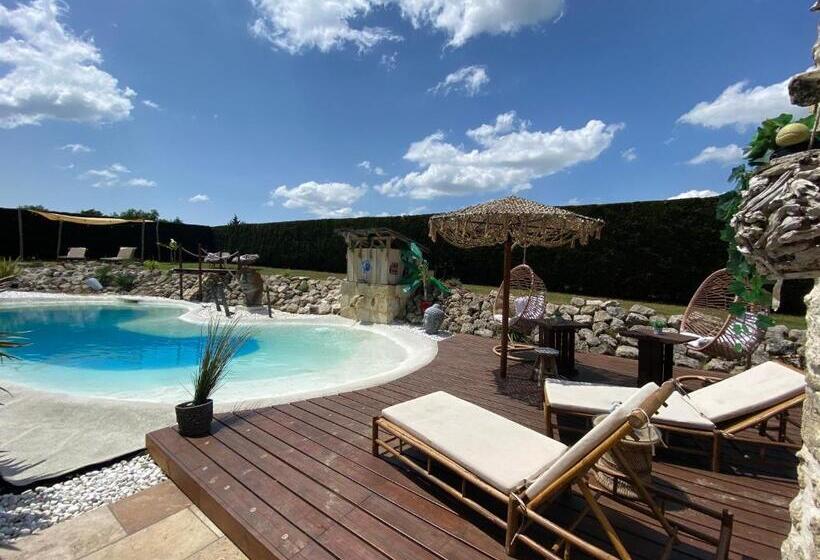 חדר סטנדרט עם מיטת קווין, Le Relais De La Chouette