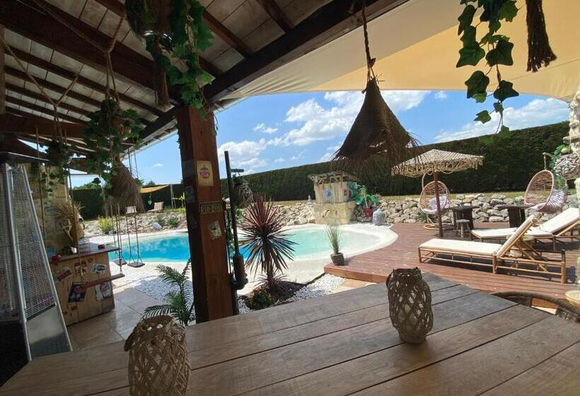 חדר סטנדרט עם מיטת קווין, Le Relais De La Chouette